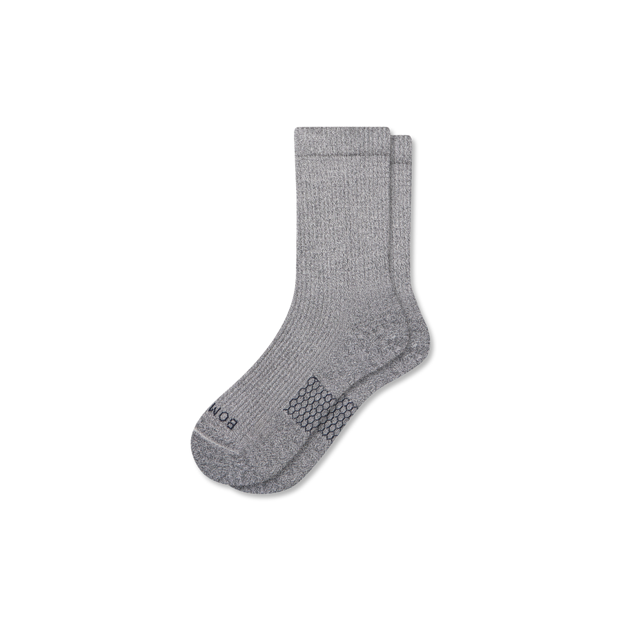 Men's Modern Rib Half Calf Socks - Comfort Low Cut Support