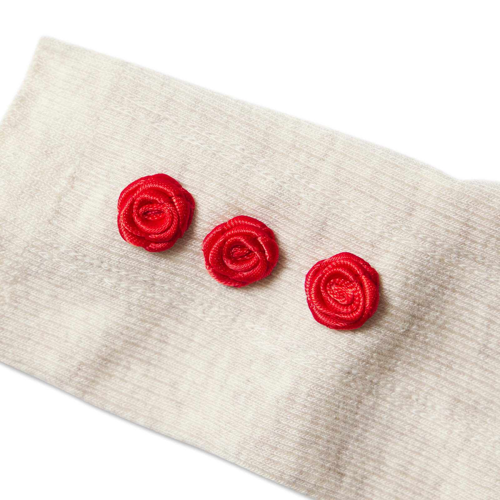 Lightweight Half Calf Socks - sandy rose Detail [10085]