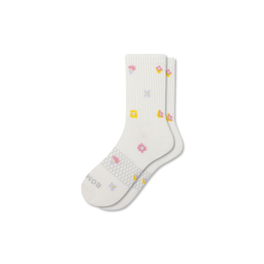 Women’s Garden Party Half Calf Socks - Trail Low Cut Support