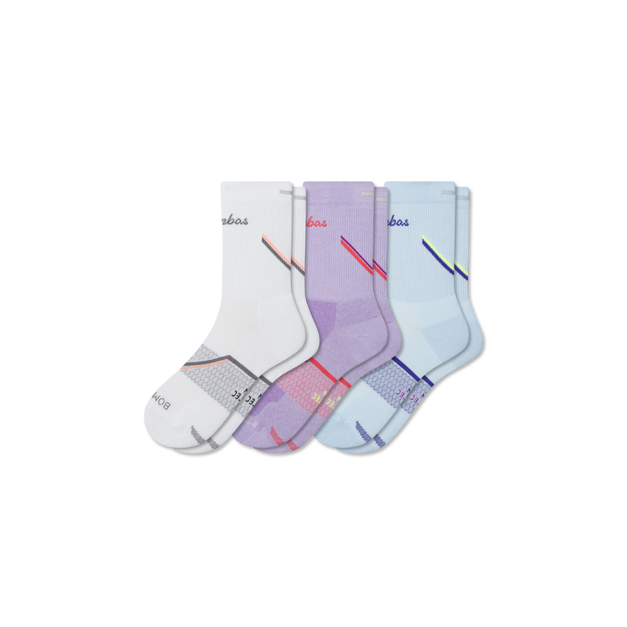 Women's Run Half Calf Sock 3-Pack - Fresh No Show Support