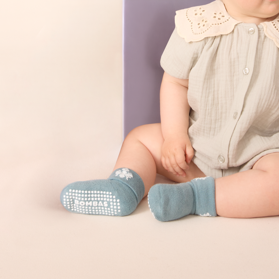 Baby Gripper Sock 4-Pack (6-12 Months) - Weekend Lounge Support