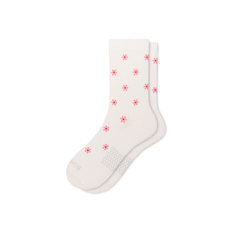 Women's Modern Rib Half Calf Socks - Outdoor Home Support