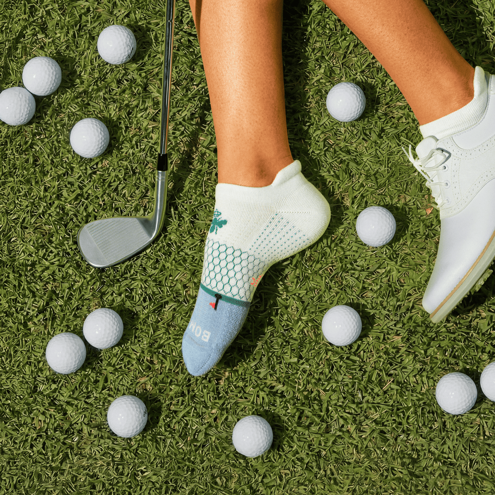 Golf Ankle Socks - Sky Blue [LIFESTYLE] [10406]