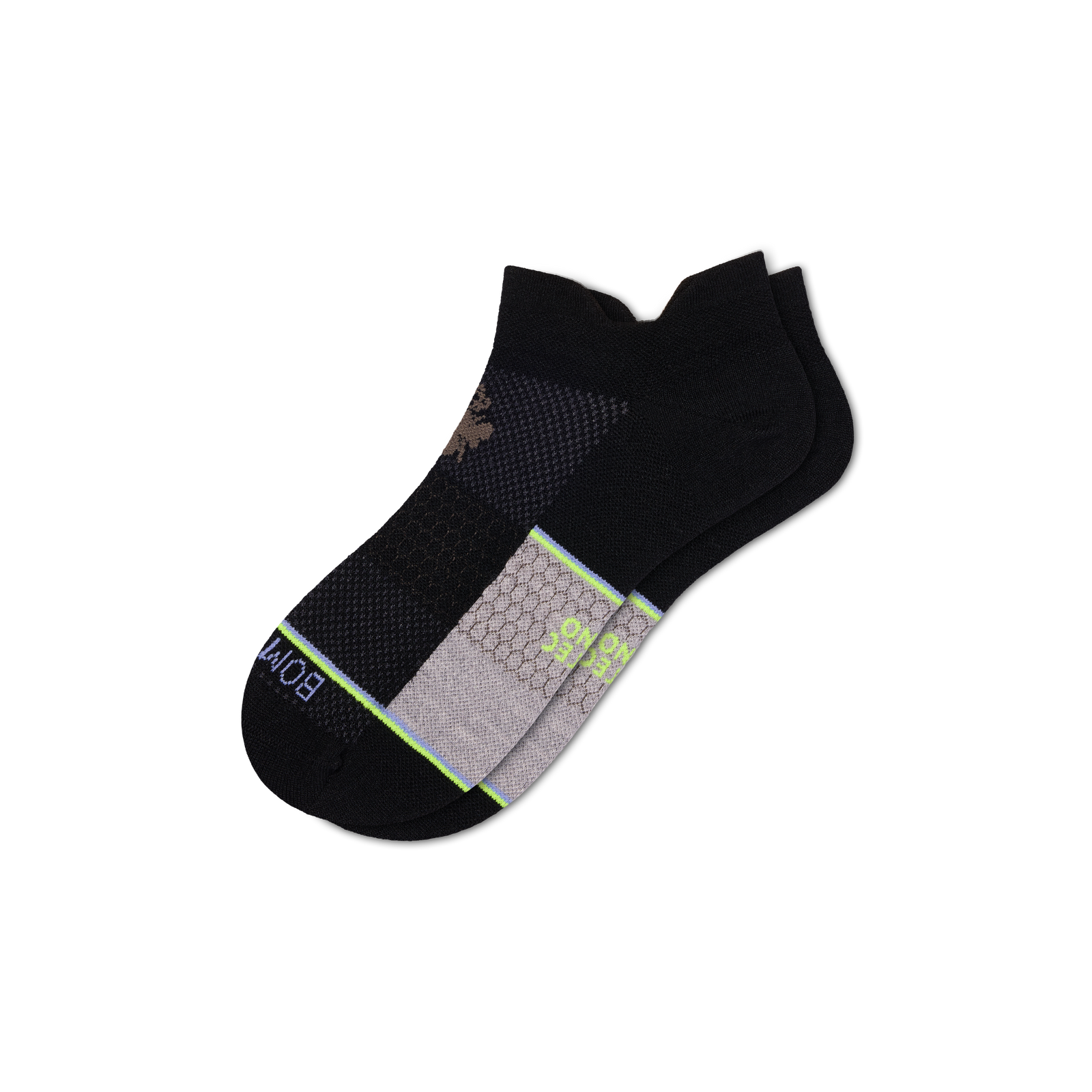 UltraLite Sport Merino Wool Blend Ankle Socks - Black L [10439]