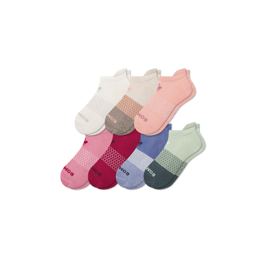 Women's Week of Bombas Ankle Sock 7-Pack - Easy Office Comfort
