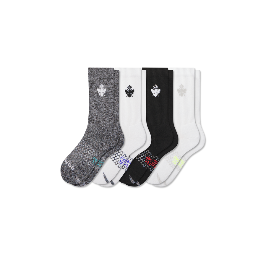 Youth All Sport Calf Sock 4-Pack - Run Lounge Move