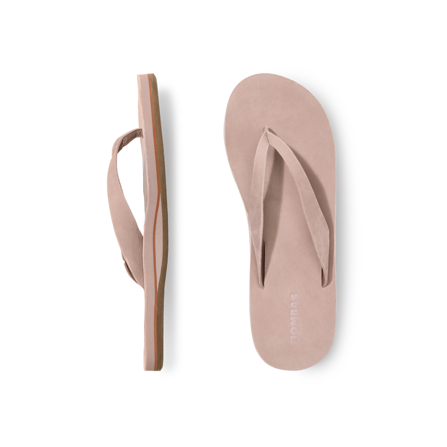 Women's Sunrise Leather Flip Flop - Weekend Landing