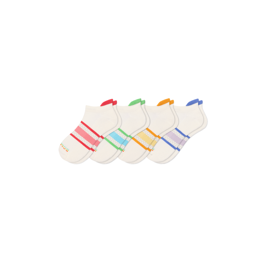 Pride Ankle Sock 4-Pack - Modern Crew Comfort