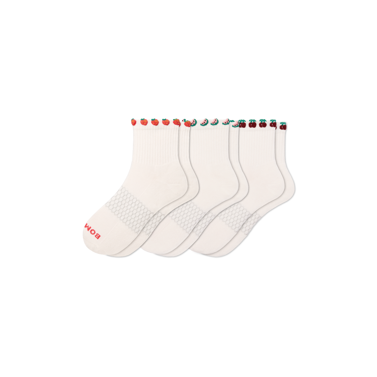 Quarter Socks - Fruit Mix L [11189]