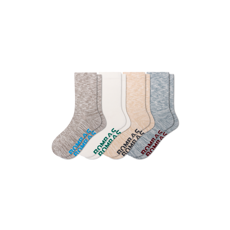 Men's Summer Ragg Half Calf Sock 4-Pack - Modern Home Wear
