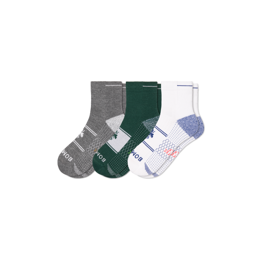 Men's Golf Quarter Sock 3-Pack - Steady Recovery Wear