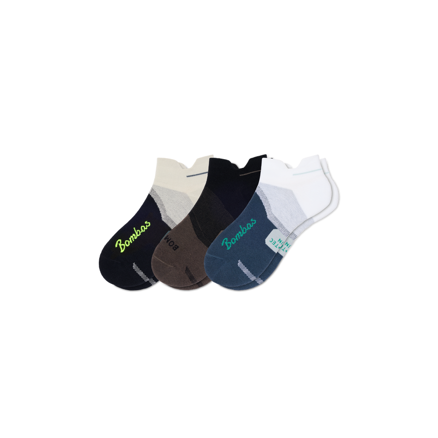 Men's Run Ankle Sock 3-Pack - Studio Hike Wear