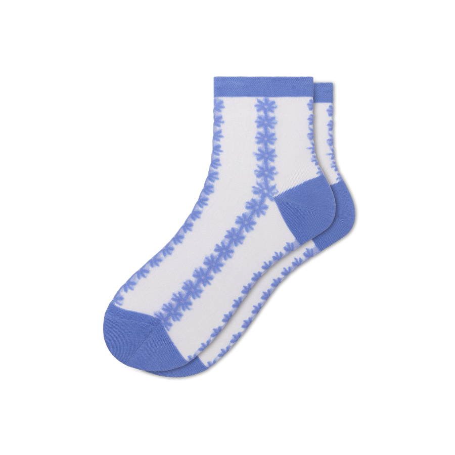 Women’s Sheer Quarter Socks - Trail Recovery Comfort