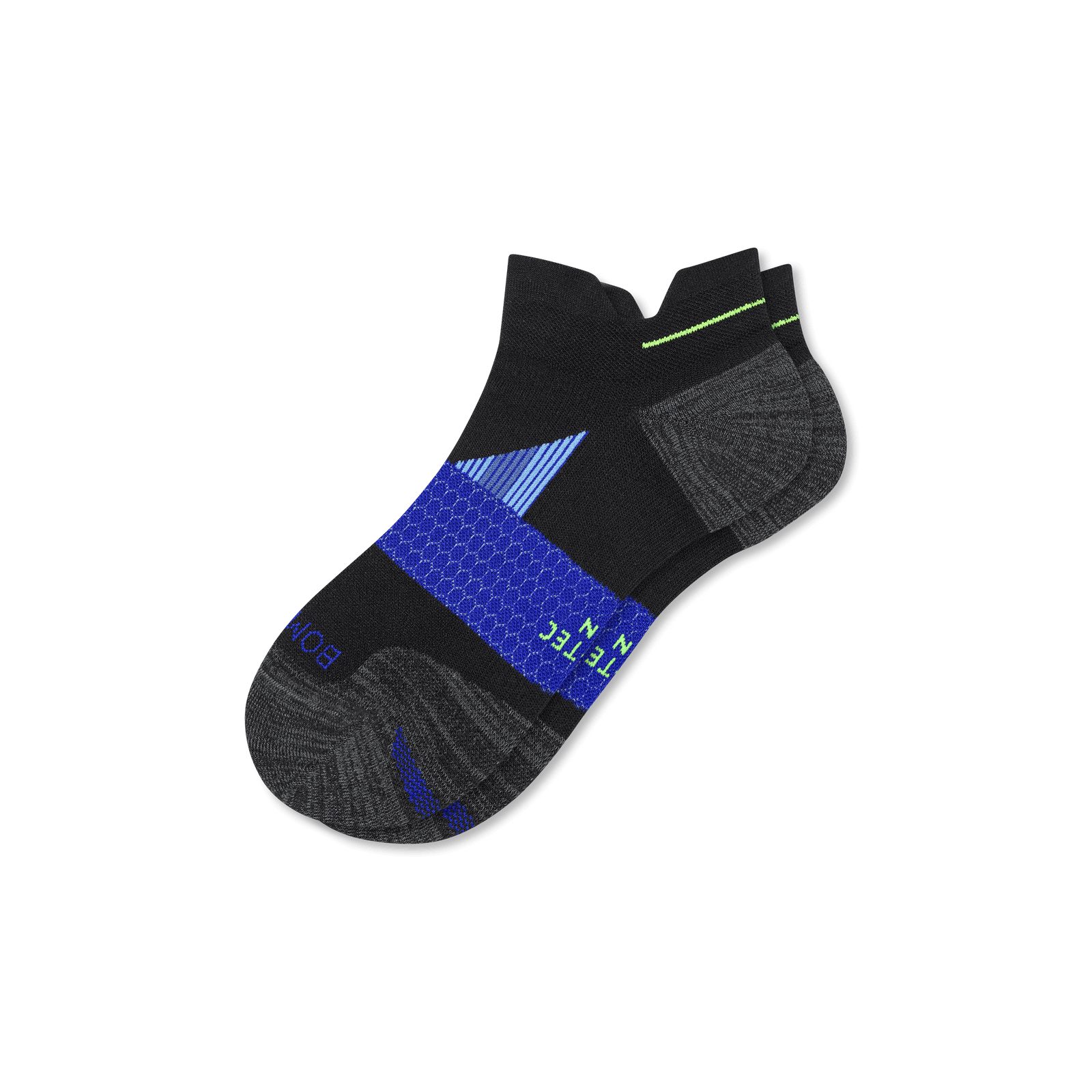 Running Ankle Socks - Neon Sapphire L [3106]