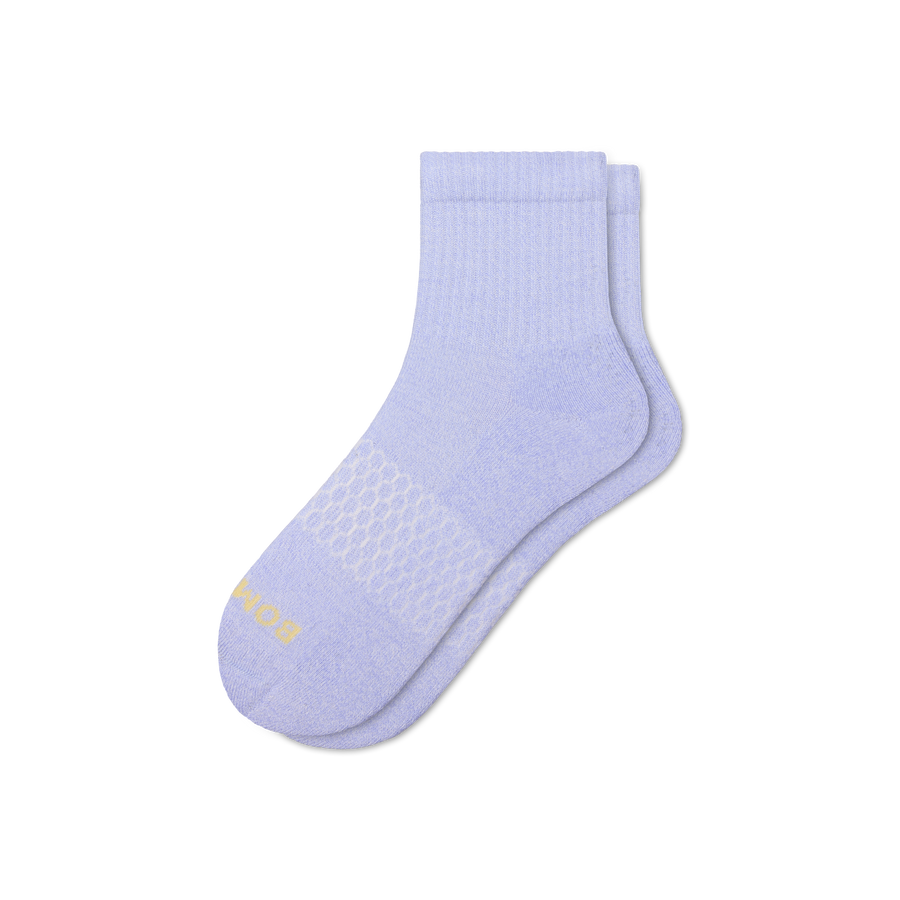 Women's Quarter Socks - Breathable Office Cushion