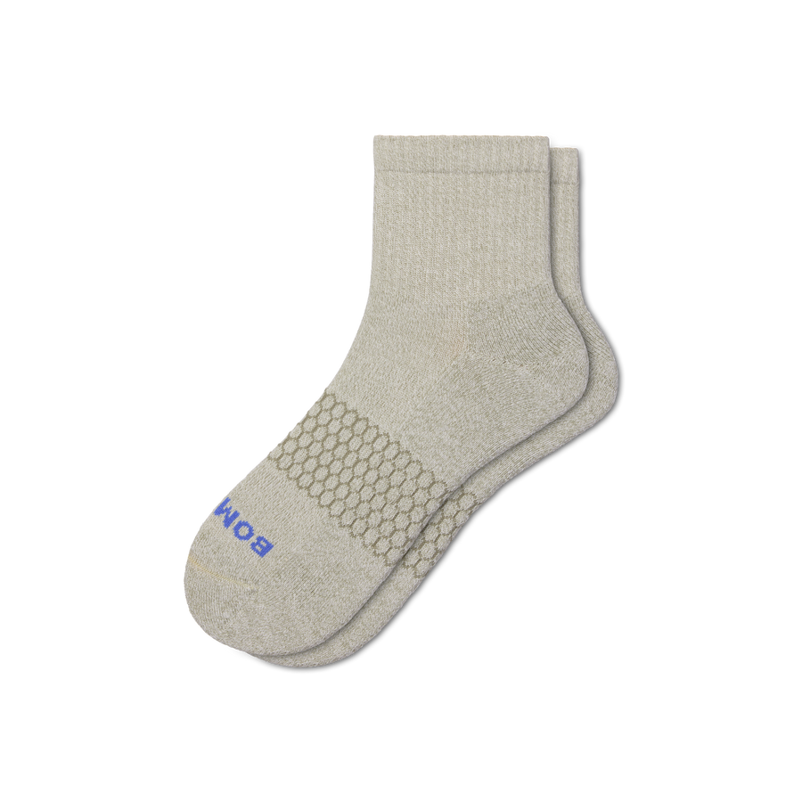 Men's Quarter Socks - Outdoor Ankle Cushion