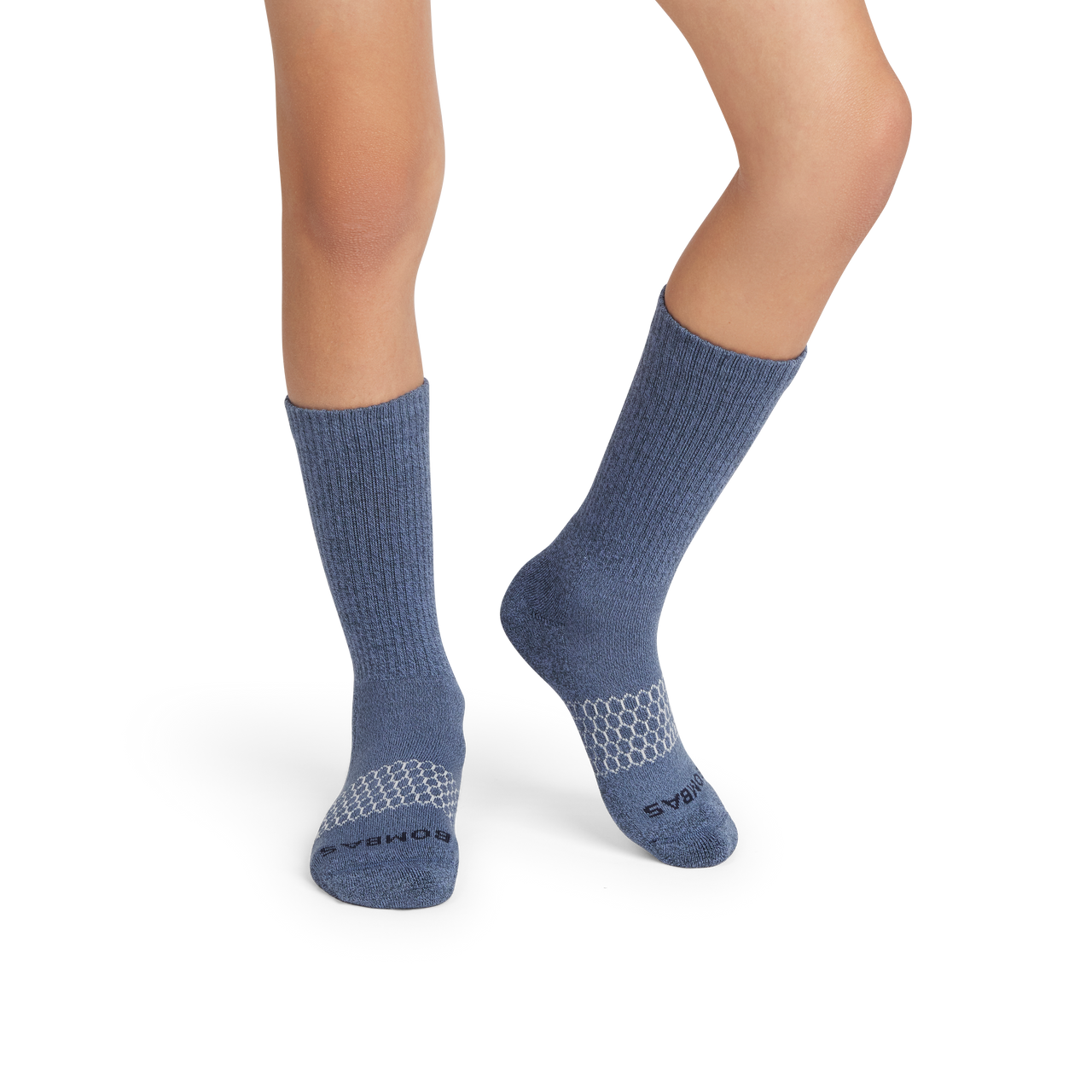 Calf Socks - oyster blue YO1 [3129]