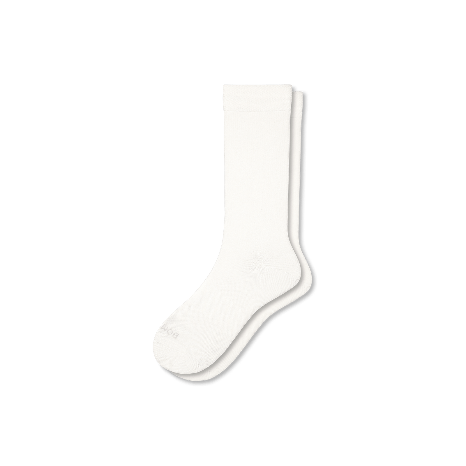Women's Lightweight Calf Socks - White L [3679]
