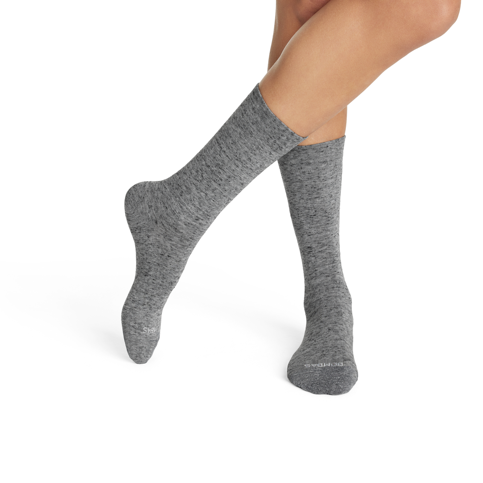 Lightweight Calf Socks - Grey Contrast Toe WO2 [3680]