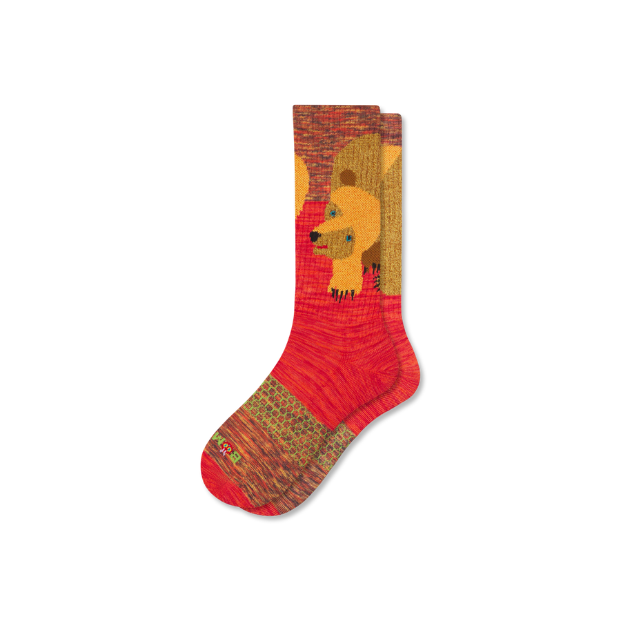 Eric Carle Big Brown Bear Calf Socks - Classic Shift Move