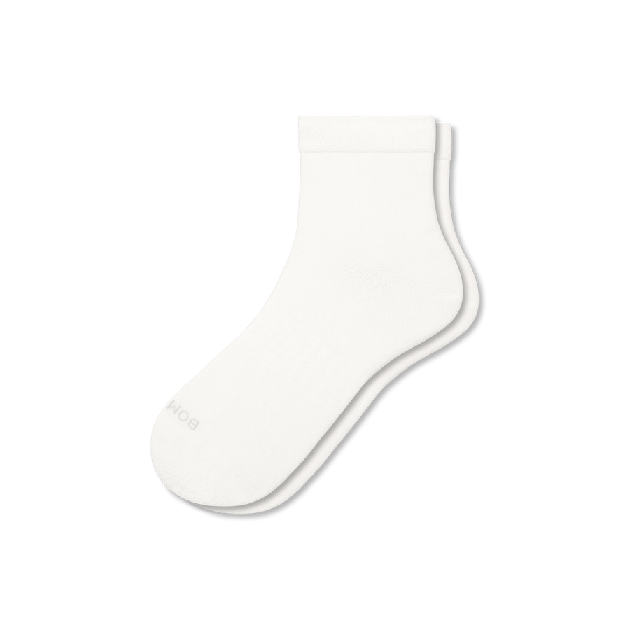 Women's Lightweight Quarter Socks - Steady Court Step