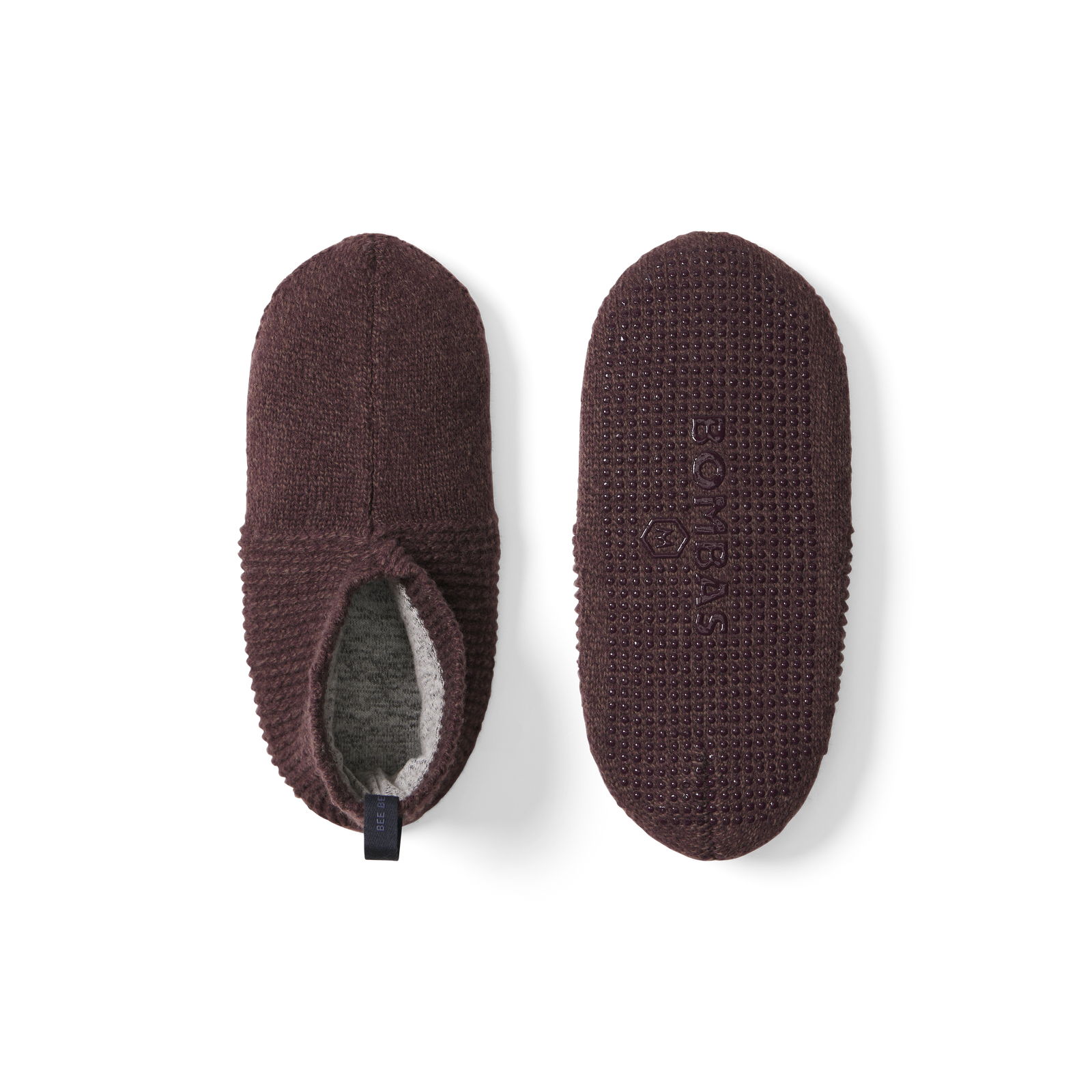 Adult Marl Gripper Slipper - All Spice L [6717]