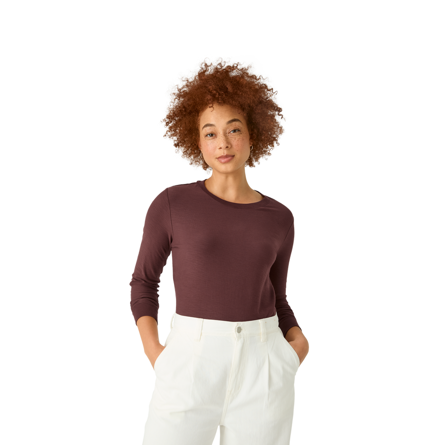 Women's Air Slub Long Sleeve T-Shirt - Endurance Run Fit