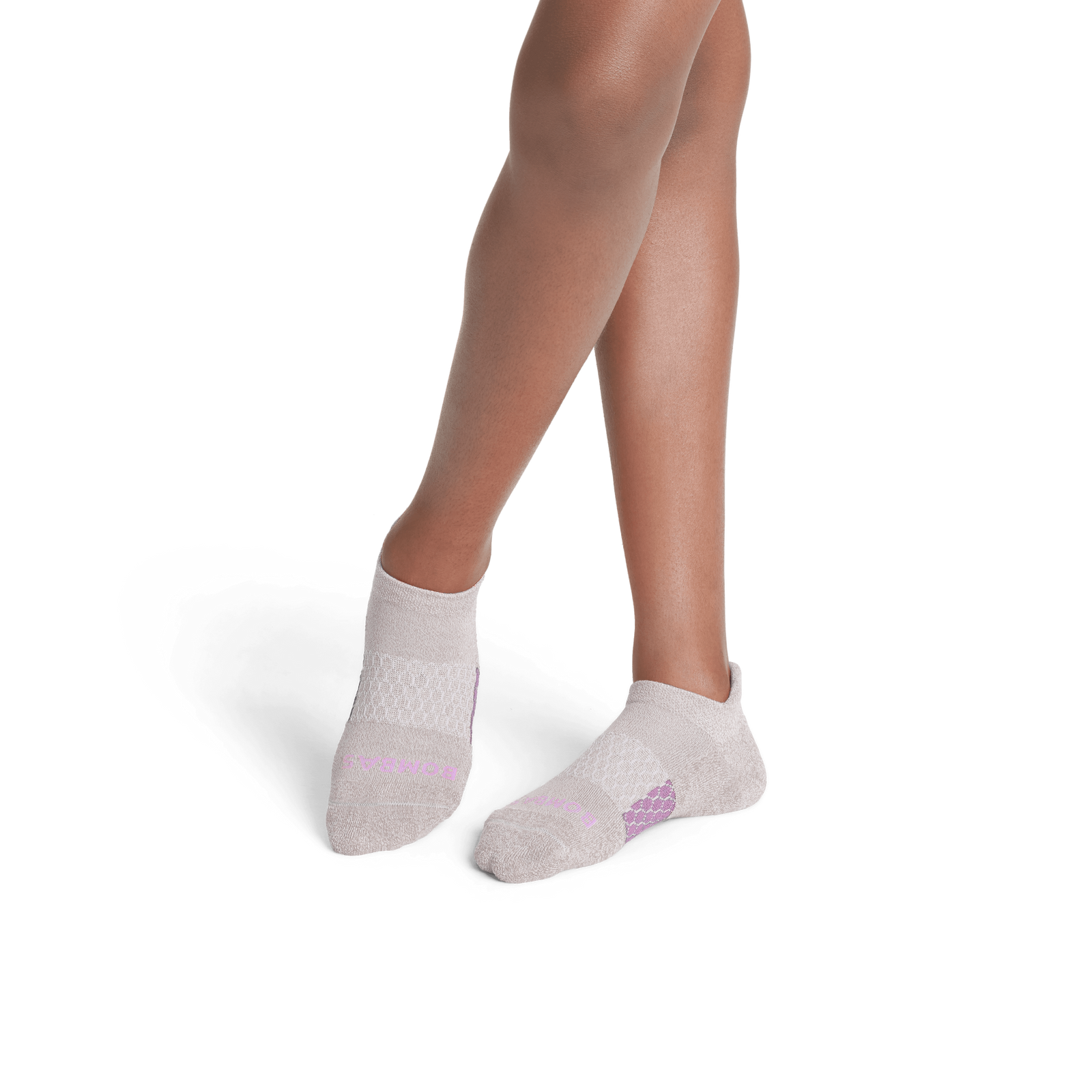 Marl Ankle Socks - Natural Taupe / Wildflower YO1 [6973]