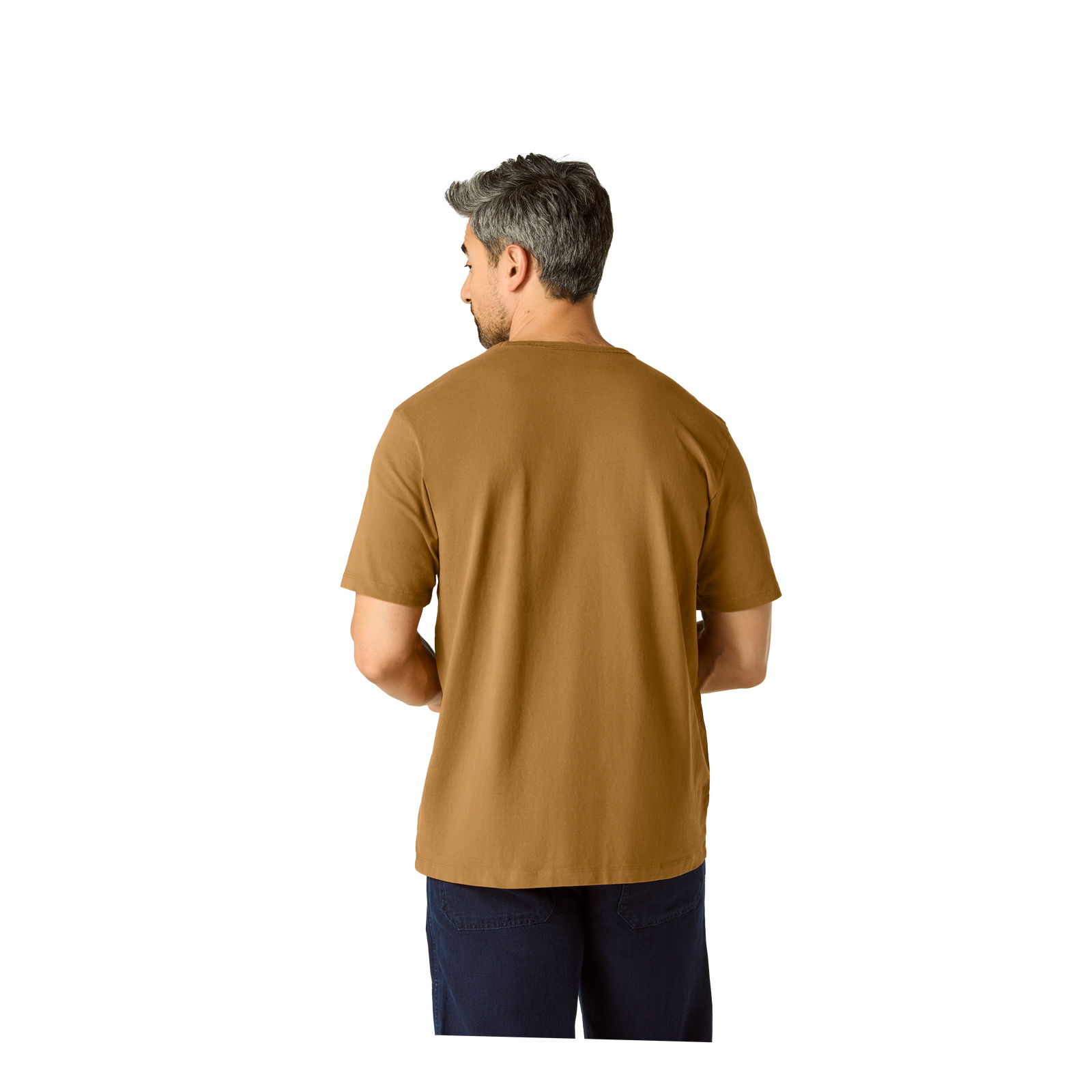 Men's Premium Weight Pocket Crew Neck T-Shirt - Canteen MO2 [7248]