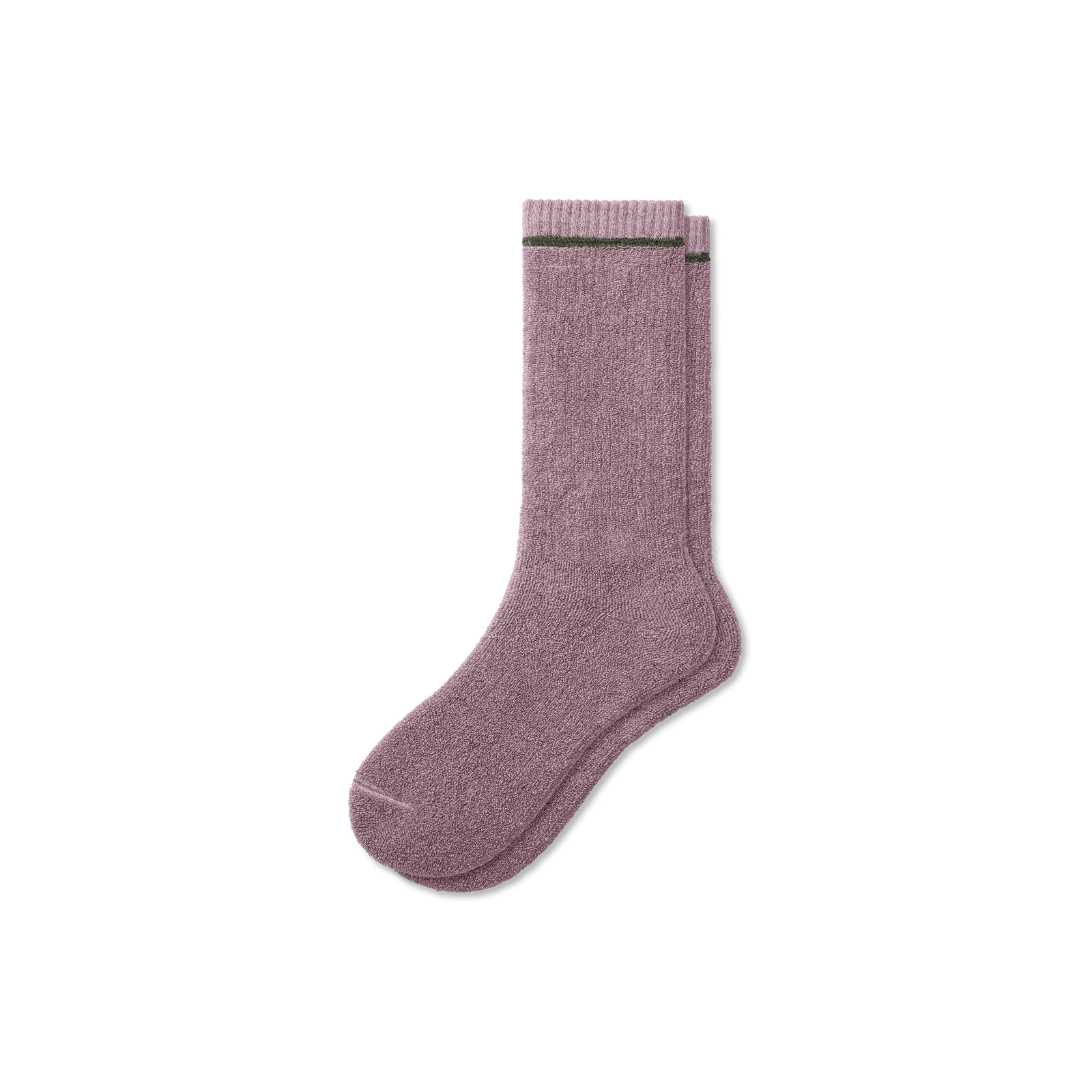 Cotton Terry Calf Socks spanishrose-steelpruple-layflat-1-transparent