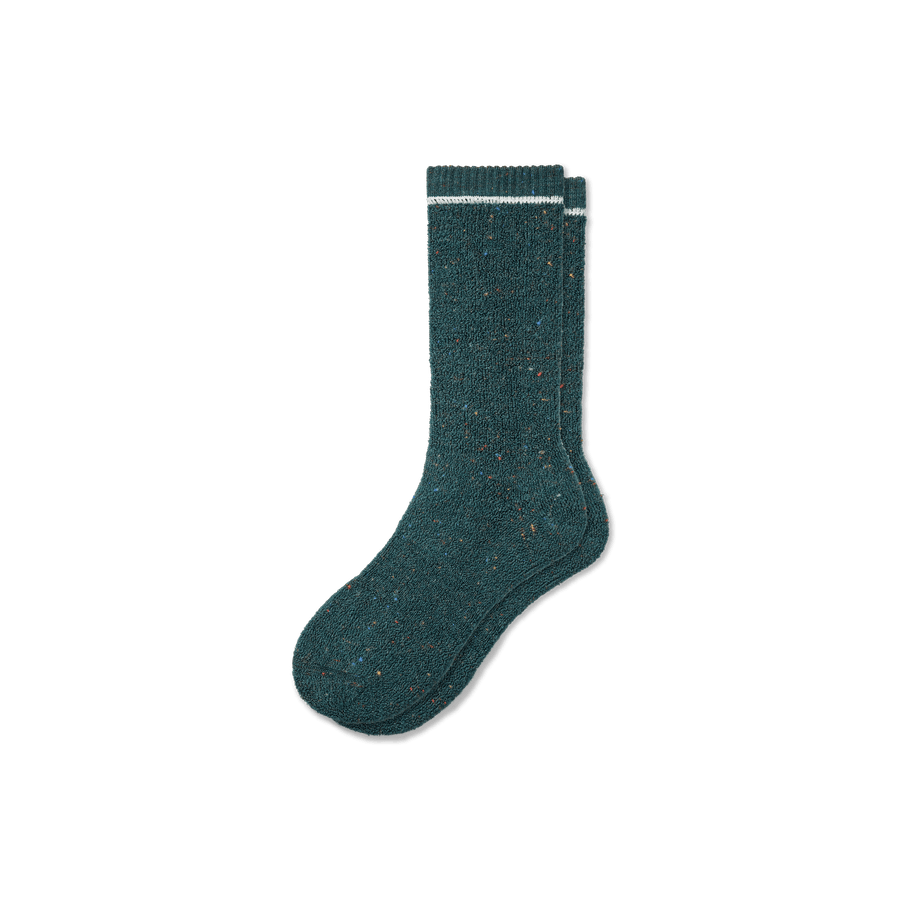 Women's Merino Wool Blend Terry Socks - Run Lounge Pair