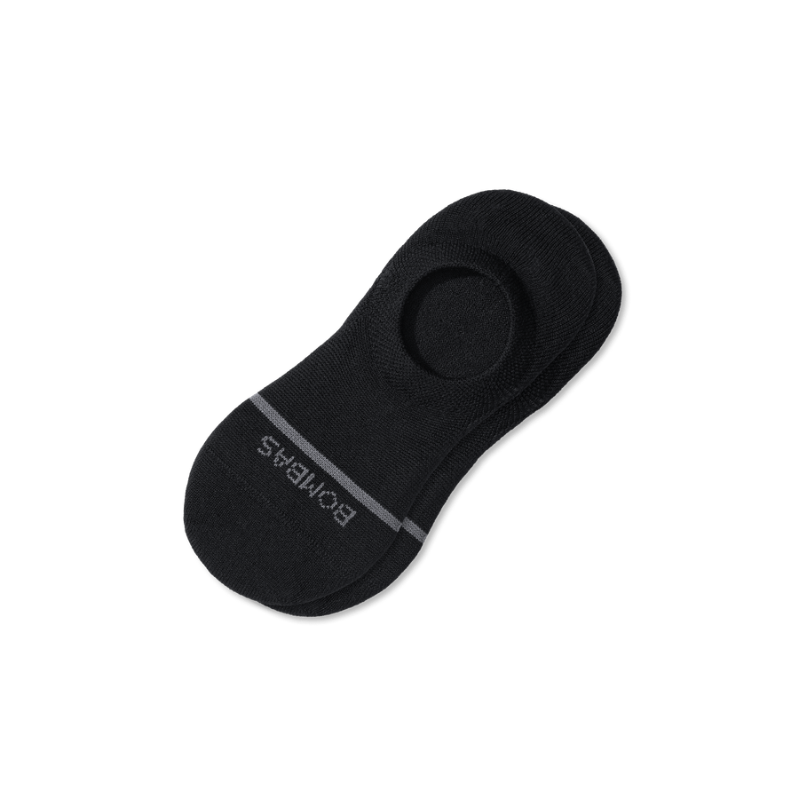 Men's Lightweight Merino Wool Blend No Show Socks - Breathable No Show Step
