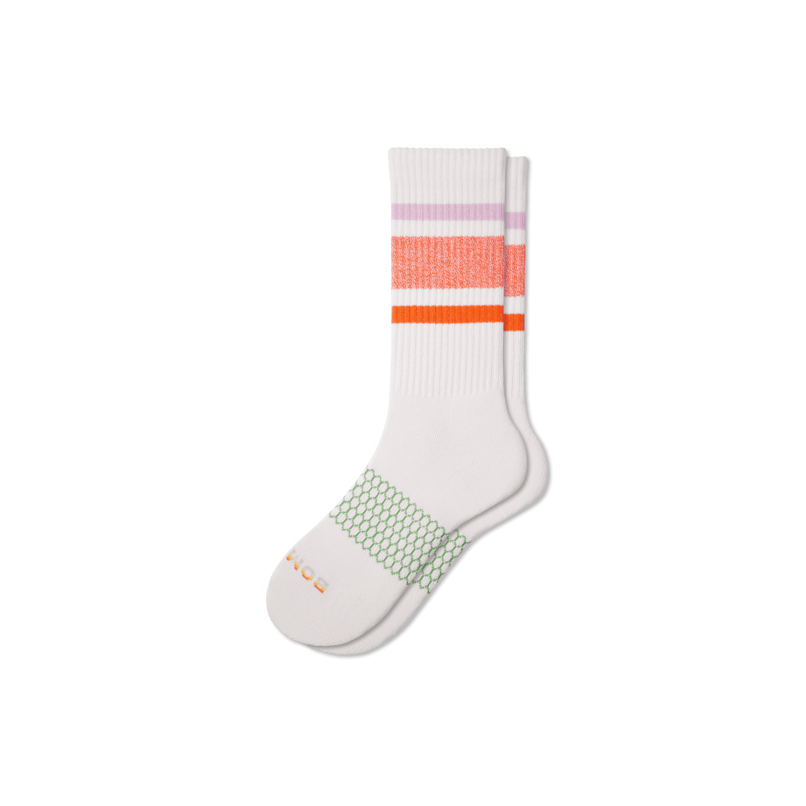Pride Vintage Stripe Calf Bright Orange L