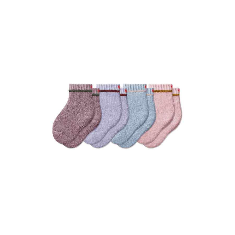 Toddler Terry Calf Sock 4-Pack - Modern Court Wear