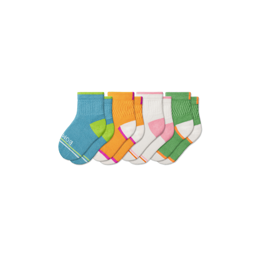 Toddler Lightweight Retro Knit Calf Sock 4-Pack - Everyday Lounge Rotation