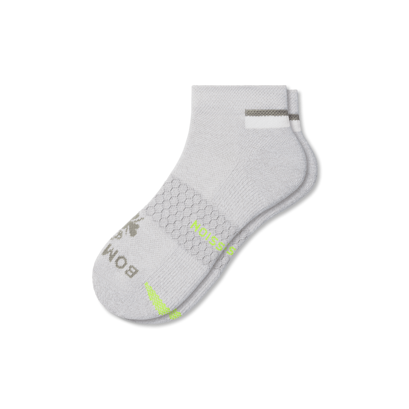 Performance Compression Ankle Socks (20-30mmHg) Light Grey L