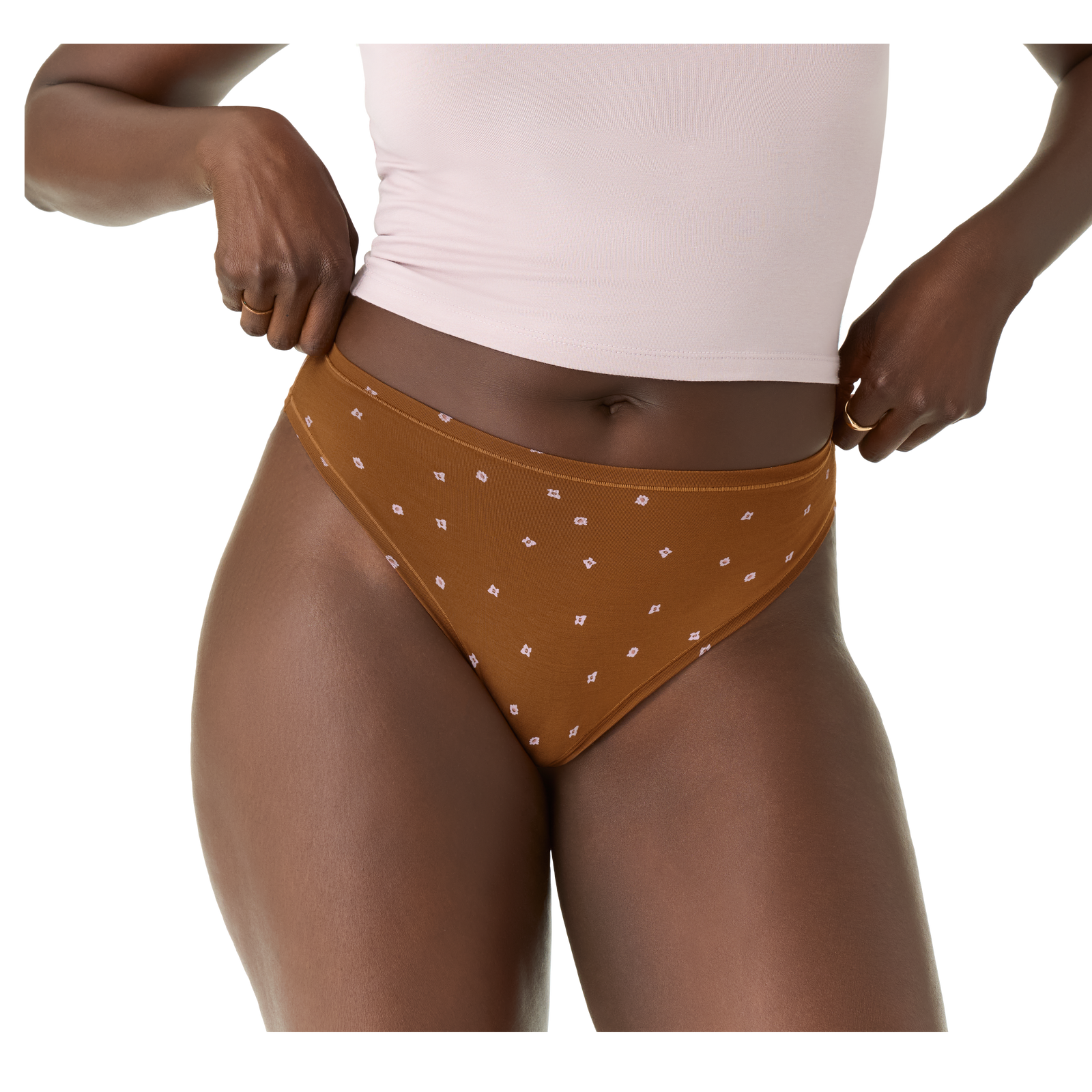 Women's Super Soft Thong - Cinnamon WO1 [7704]