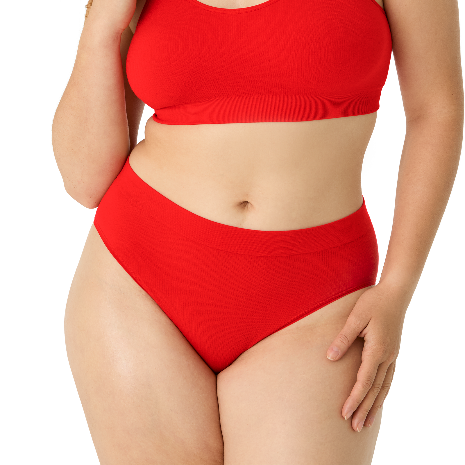 Seamless High Rise Brief - Red Sky WO1 [7718]