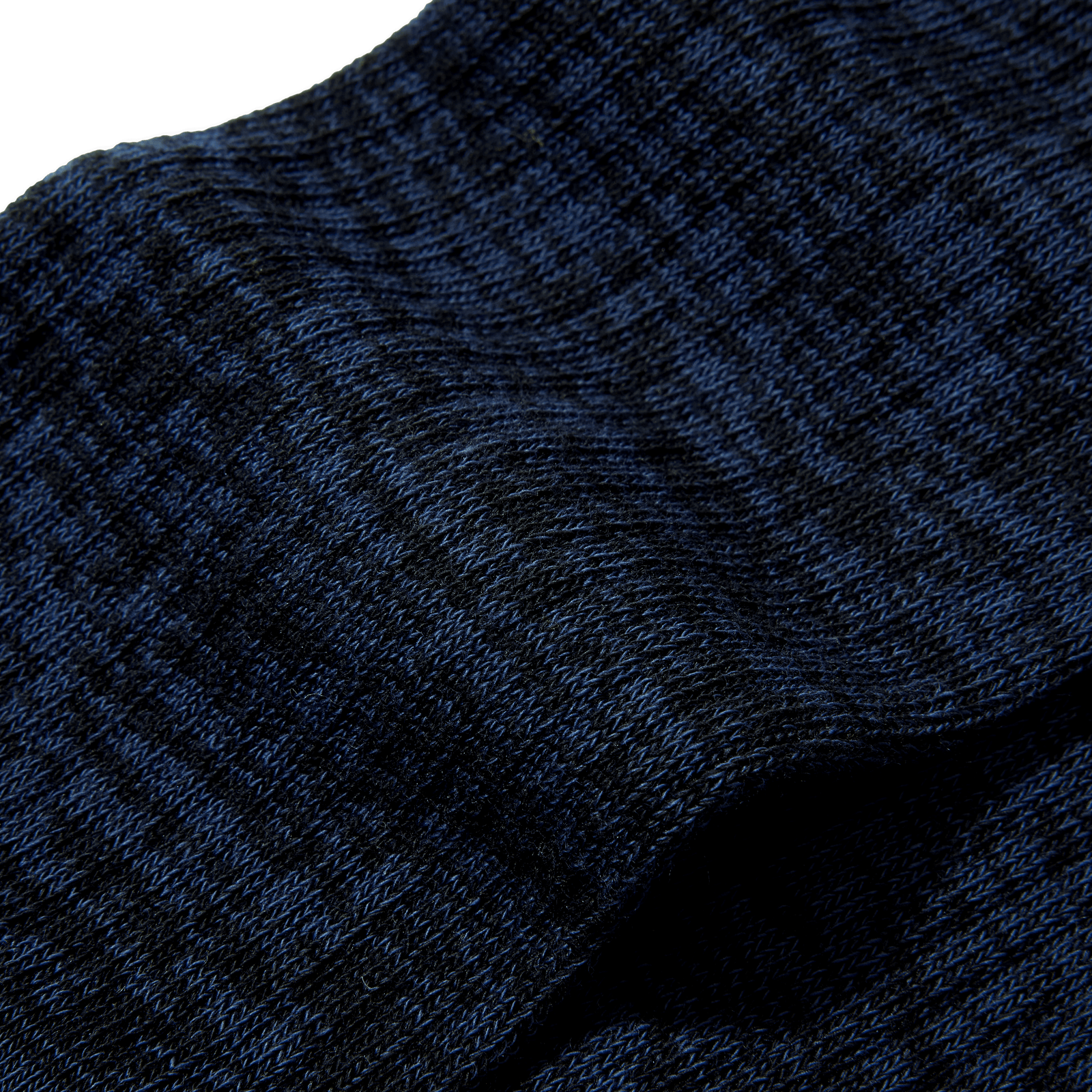 Two Tone Calf Socks - Black Detail [7793]