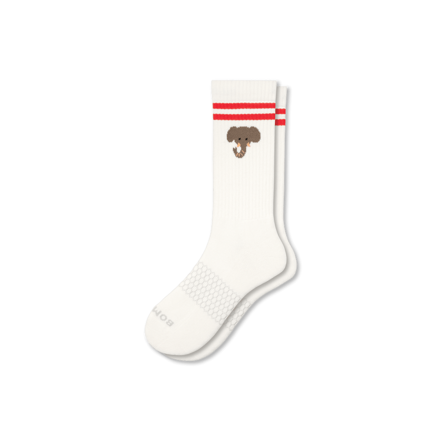 Men’s Safari Stripe Calf Socks - Daily Trail Pair