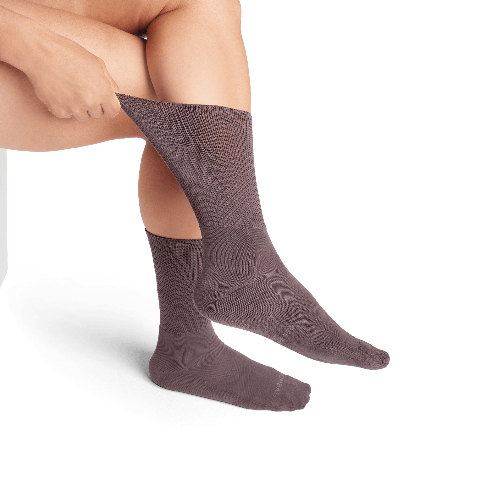 Ultra Stretch Calf Sock - Mineral Purple MO4 Detail [7843]