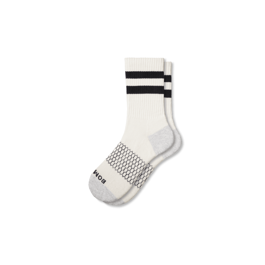 Men's Vintage Stripes Half Calf Socks - Active Trail Comfort