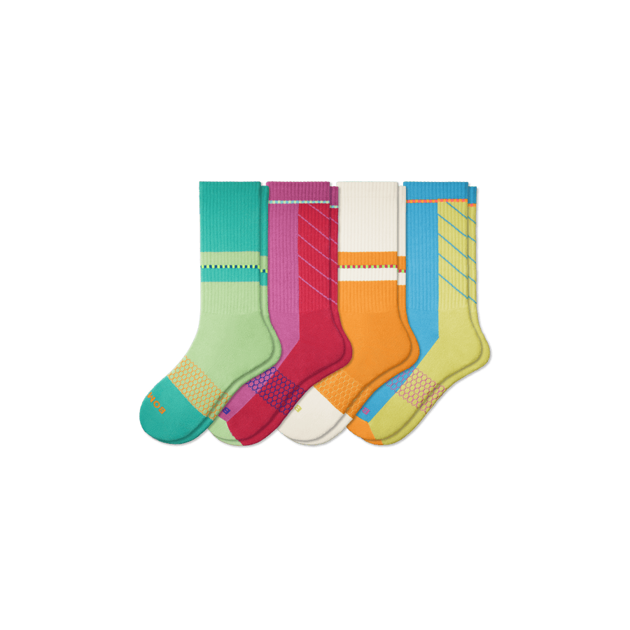 Black Hive Collection Calf Sock 4-Pack - Active Recovery Rotation