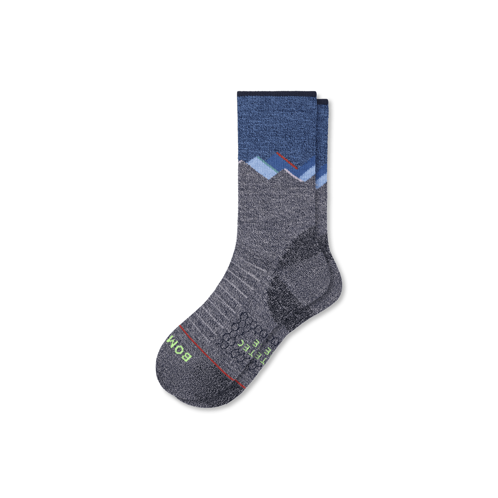 Merino Wool Blend Hiking Calf Socks - Midnight Navy L [8082]