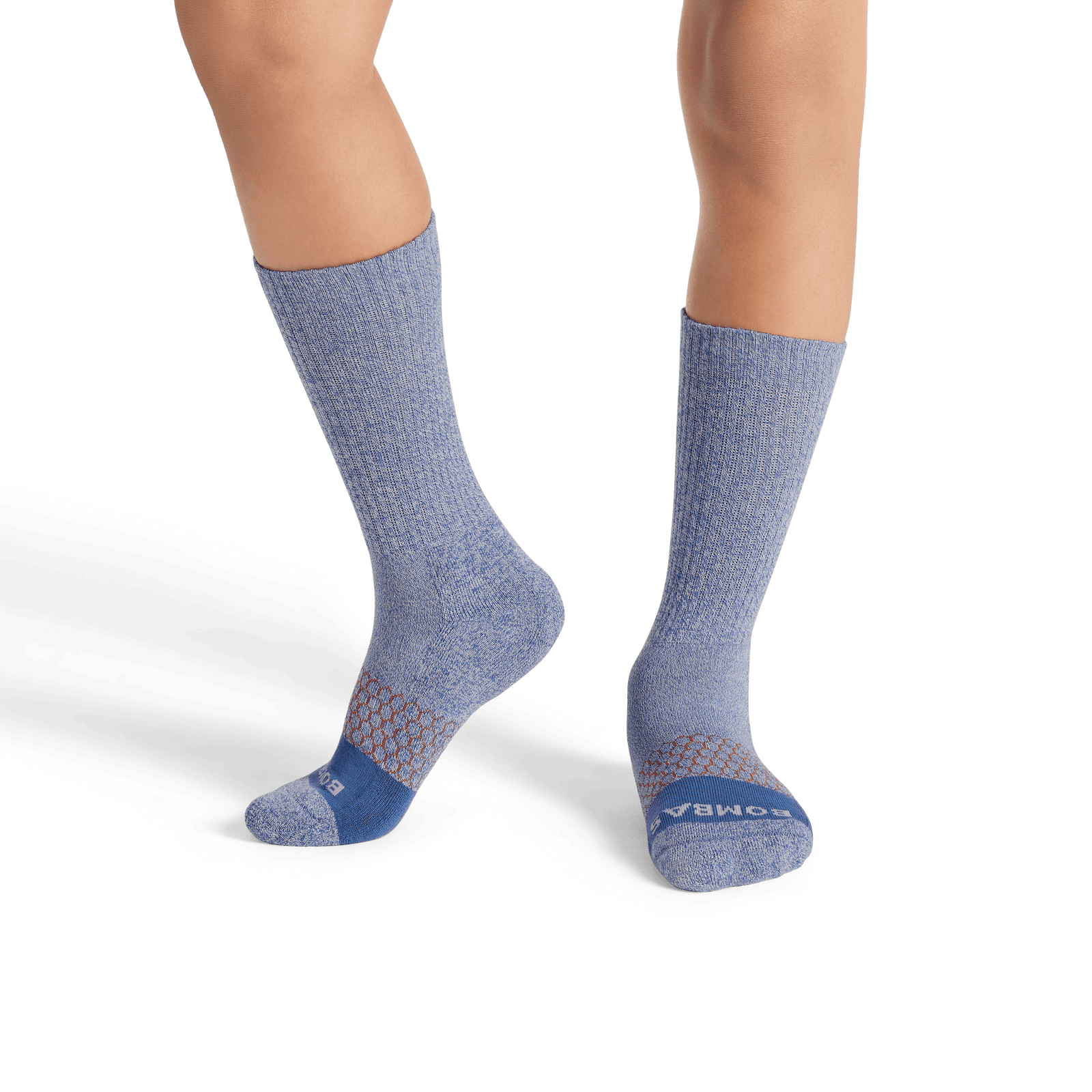 Marl Calf Socks - Dark Sky / Purple Smoke YO1 [8103]