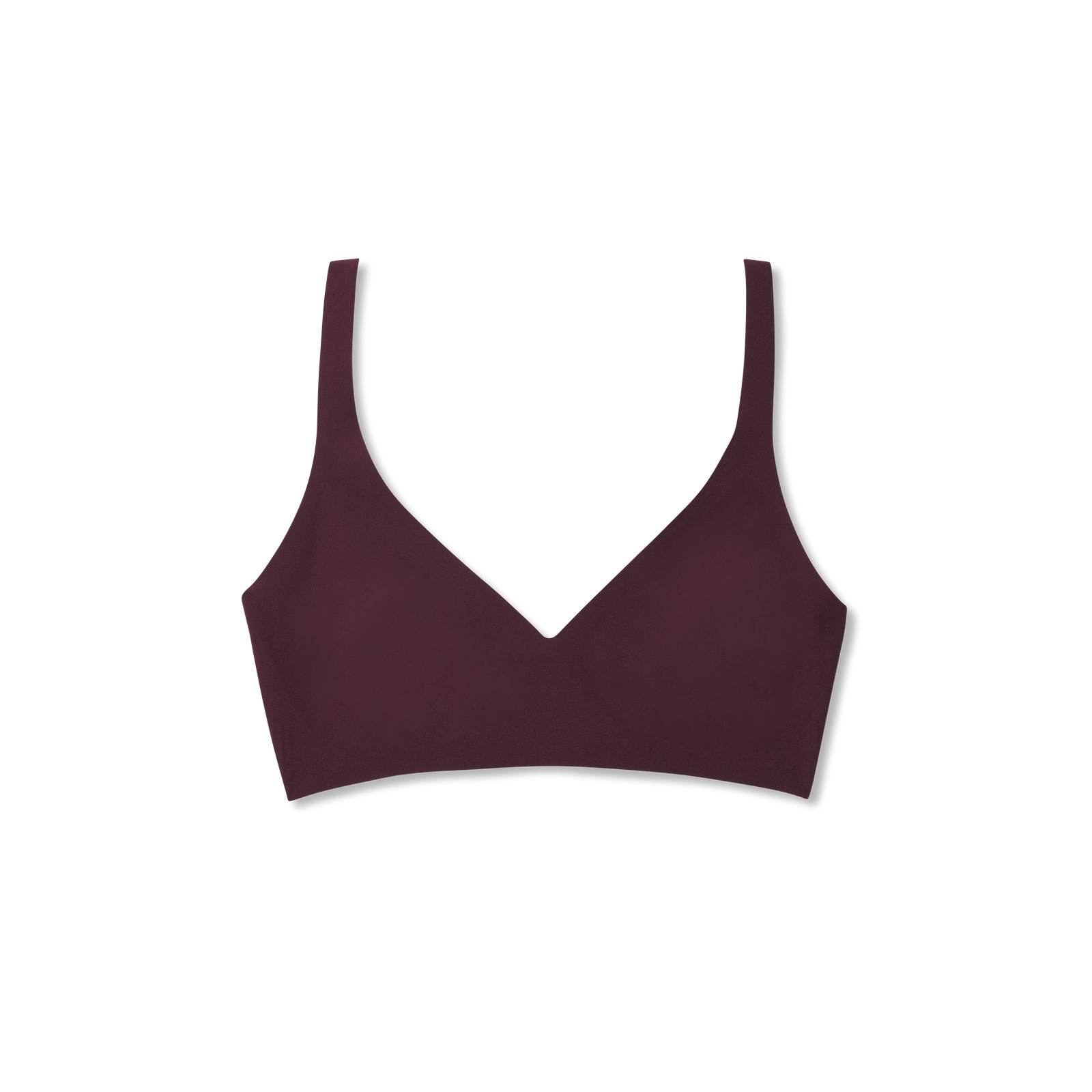 Women's No Show Plunge Bralette - All Spice L [8252]