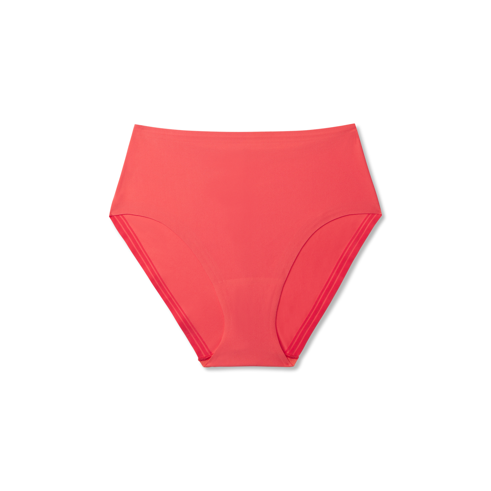 Women's No Show Hipster - Heirloom Red L [8274]