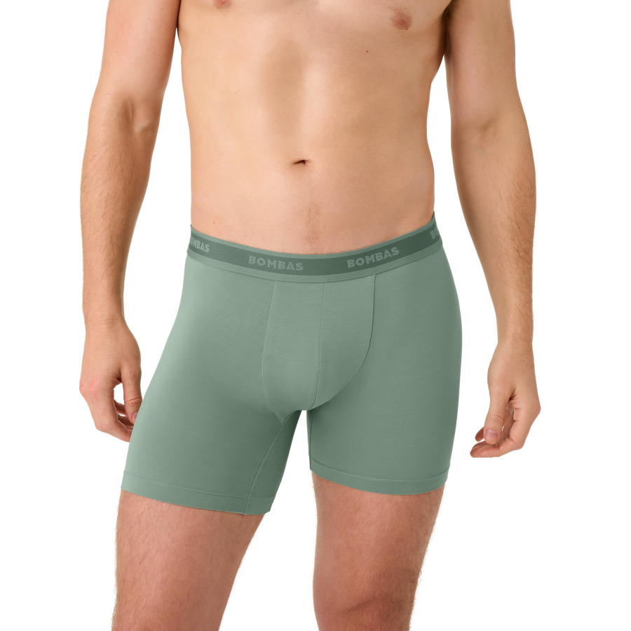Men's Soft Flex Boxer Brief 6" - Gentle Flex Wear