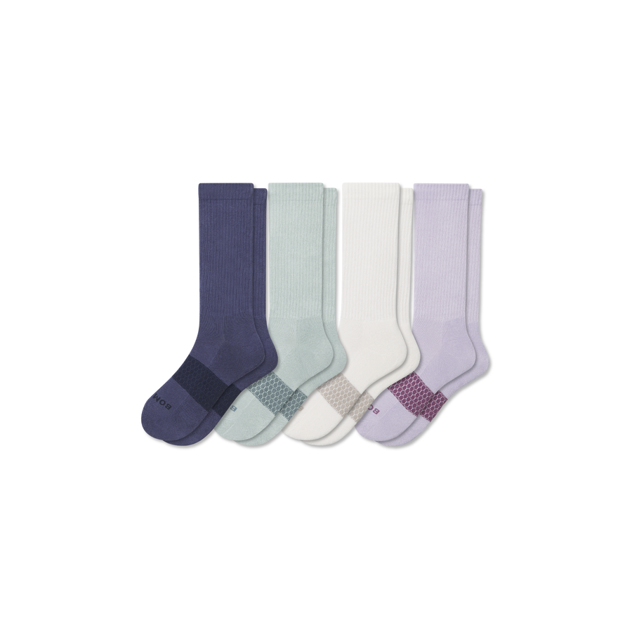 Women's Solids Calf Sock 4-Pack - Trail No Show Pair