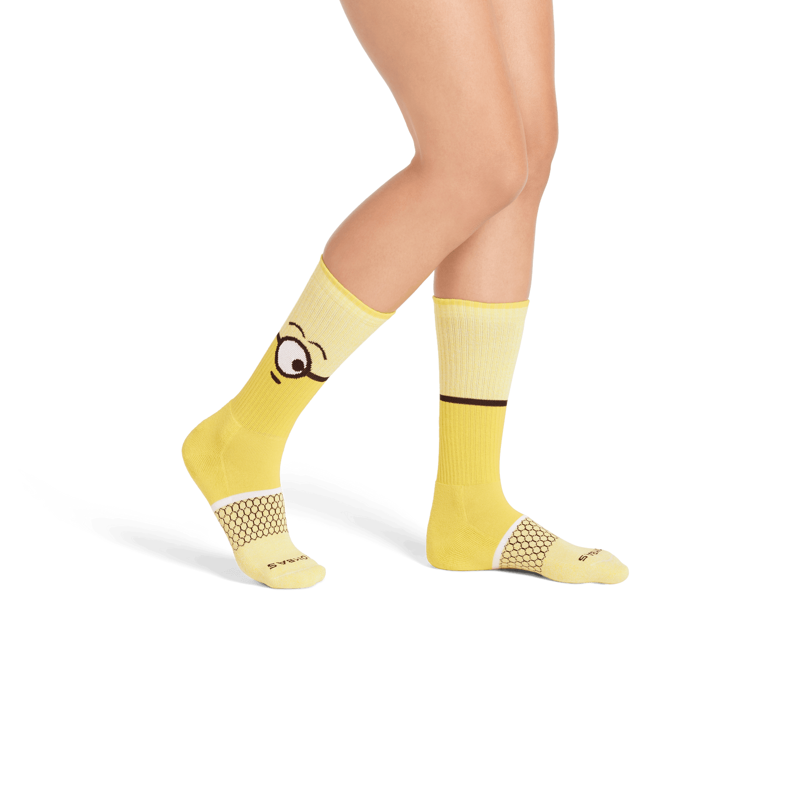 Minions X Bombas Calf Socks - Lemon WO2 [8483]